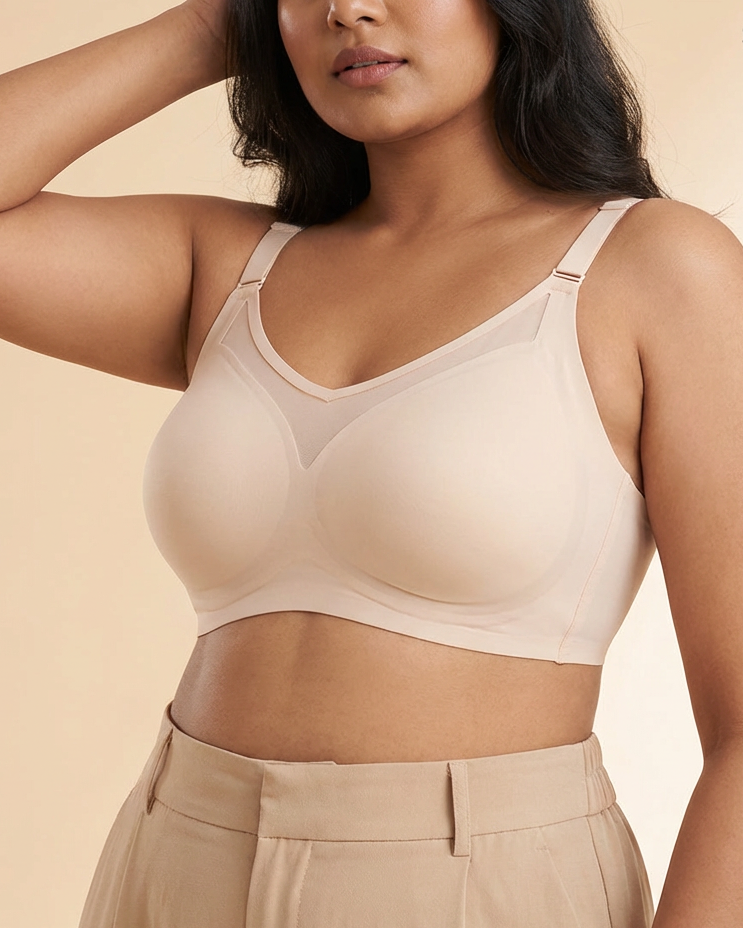 SHAPE Mesh Minimizer Bra, a smoother line under fitted clothes