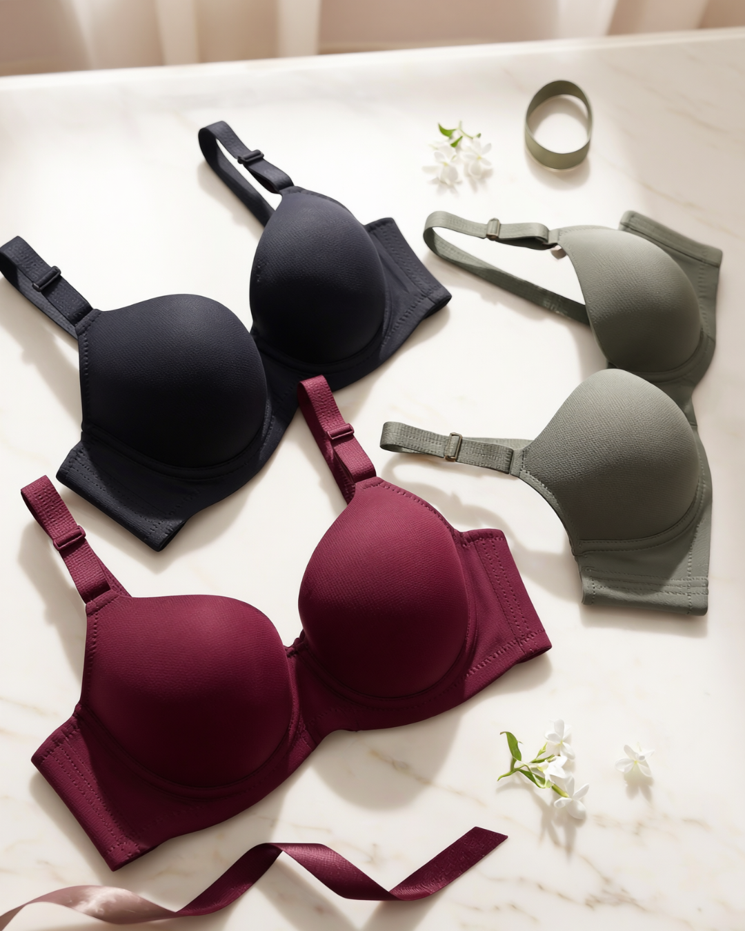 SHAPE Comfort Curve Bra in Coffee, one of the nude-family shades