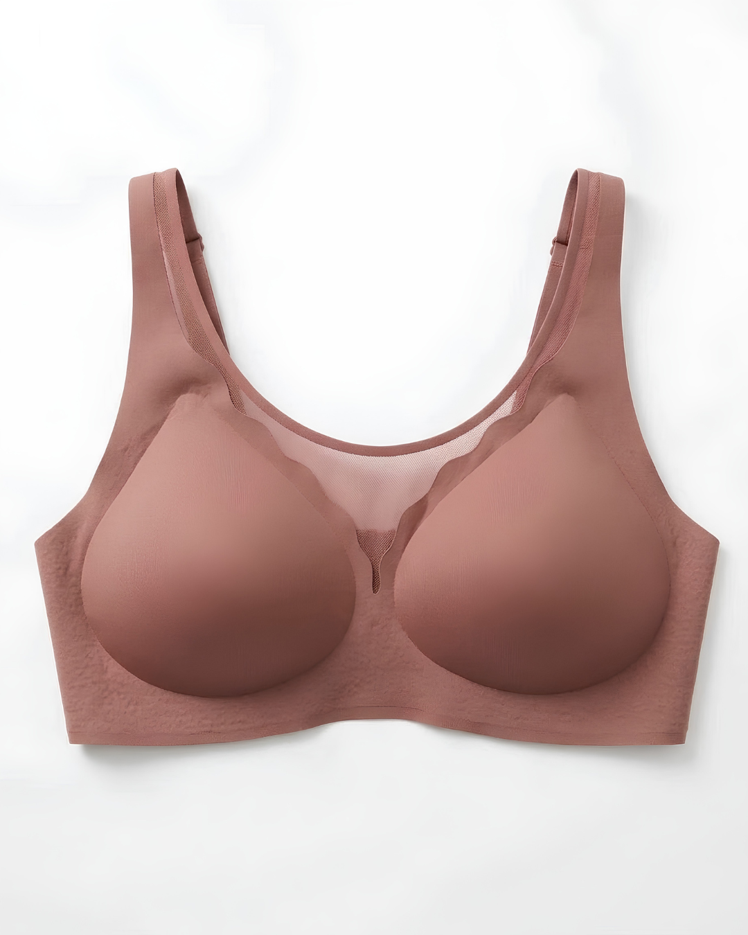 GlowCut Seamless Bra in Brown, SHAPE