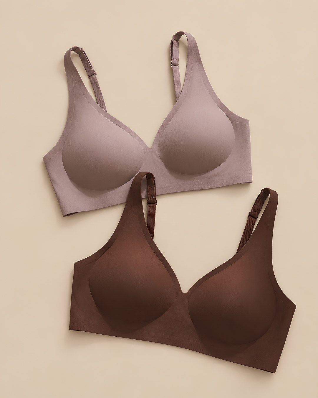 Plunge Lite Bra worn by a model SHAPE