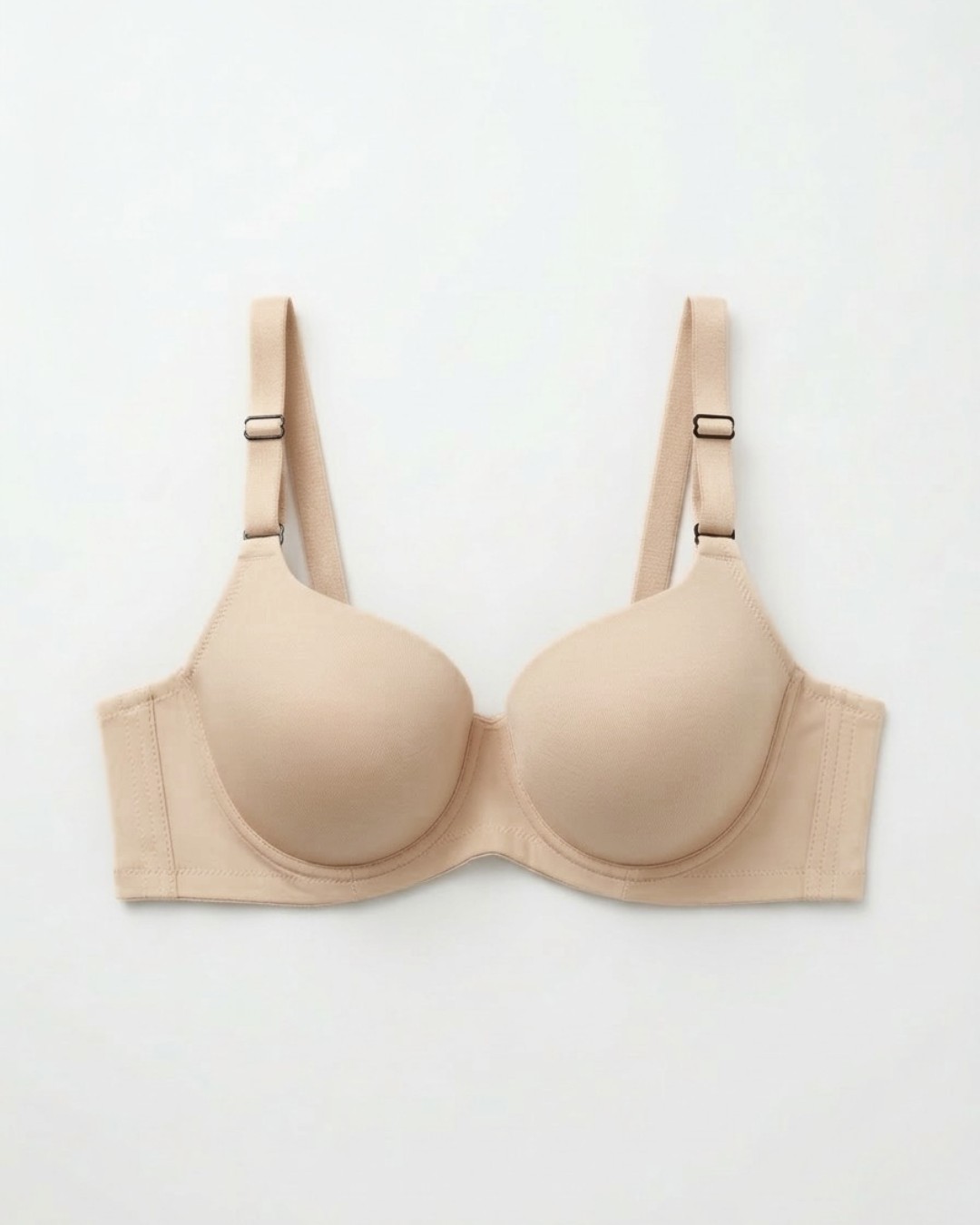 Comfort Curve Bra in Beige, detail view — SHAPE Lingerie