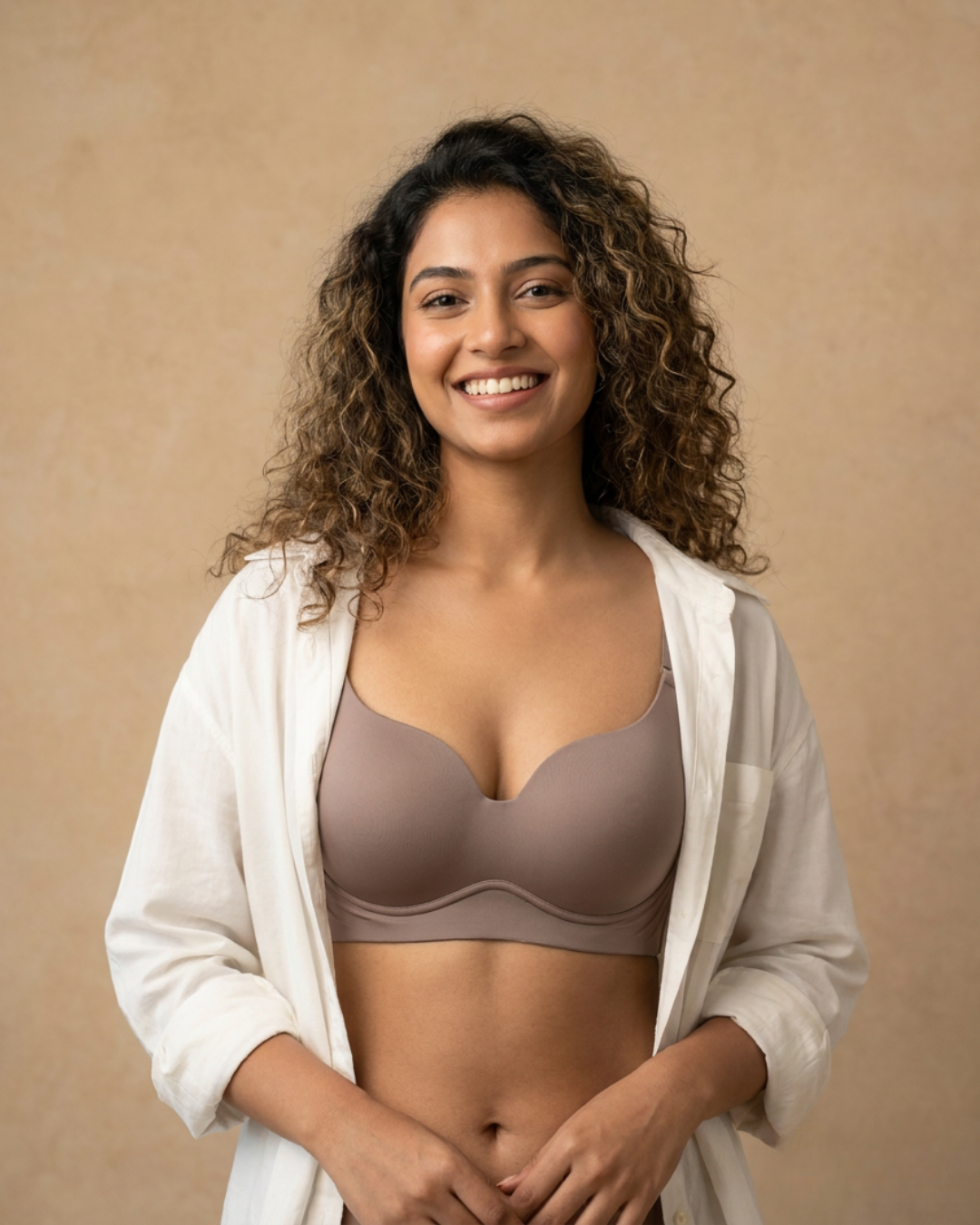Seamless T-Shirt Bra, detail view — SHAPE Lingerie